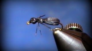 Fly Tying Deer Hair Ant [upl. by Tiram]