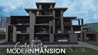 Bloxburg Mansion Celebrity Luxury House  NO Large Plot  Housebuild [upl. by Surat116]