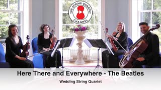 Here There and Everywhere The Beatles Wedding String Quartet [upl. by Ettennat]