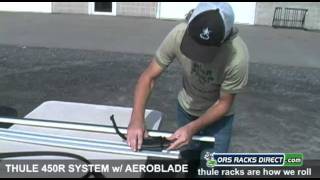 Thule 450R Rapid CrossRoad Roof Rack w AeroBlade Bars Video Install Review amp Demo [upl. by Miru]