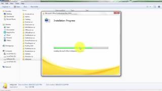 how to install MS Office 2010 in urduhindi [upl. by Seldun]