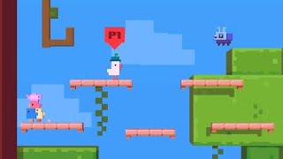 Crossy Road Castle 3 player The Great Treehouse [upl. by Eissoj299]