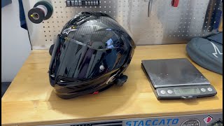 FINALLY UNBOXING the Alpinestars Supertech R10 Racing Helmet  Cardo Freecom 4x Install [upl. by Auqinihs]