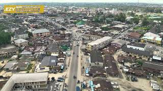 Sedco Roundabout  Enerhen Junction Mr Ezy Drone Flight [upl. by Euqnom686]