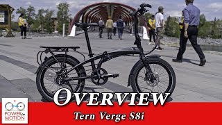 Tern Verge S8i Overview  folding bike Calgary Alberta Canada  Edmonton  Vancouver  Ontario [upl. by Schaumberger]