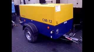 RTC Group  Used portable air compressor CompAir C6012 [upl. by Stavros433]