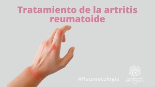 Tratamiento artritis reumatoide Guía ACR 2021 EULAR 2019 [upl. by Rocray109]