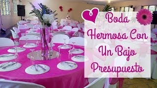 5 Tips Para Decorar Una Boda Con Poco Presupuesto [upl. by Ailgna]