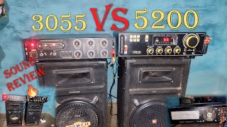 Mini dj setup 3055 vs 5200 tough competition🔥🔥🔥 3055 aur 5200 sound test😤😤😤 mini dj setup [upl. by Fachini]