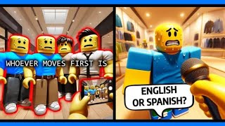 English Or Spanish A NEW ROBLOX GAME [upl. by Bogoch416]