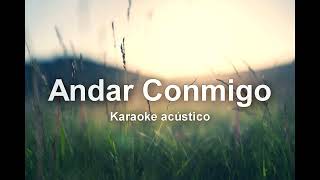 Julieta Venegas  Andar conmigo karaoke [upl. by Isayg366]