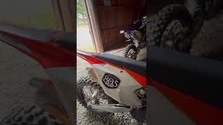 2016 ktm 250xc rev limiter [upl. by Eerb]