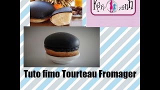 TUTO FIMO POLYMERETourteau Fromager miniature food EN PATE POLYMERE [upl. by Vanthe61]