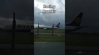 Racing Ryanair planeedits aviation [upl. by Asilana]