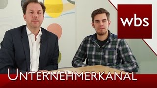 Gewährleistungsregeln für Onlinehändler  Im Interview Hendrik vom Unternehmerkanal [upl. by Aeneus]