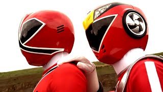 REWIND  Clash of the Red Rangers  Power Rangers Samurai S18  Power Rangers Official [upl. by Denys661]