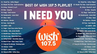 Top 1 Viral OPM Acoustic Love Songs 2024 Playlist 💗 Best Of Wish 1075 Song Playlist 2024 v9 [upl. by Anayek]