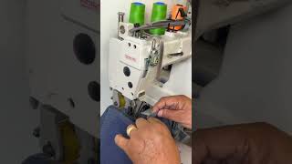 NT9272PL Triple stitch arm sewing machine jeans sewingmachine sewingtips sewing [upl. by Holleran153]