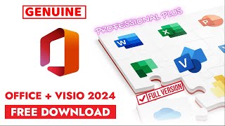 FREE Download and Install Office  Visio 2024  LATEST RELEASE [upl. by Nyved231]