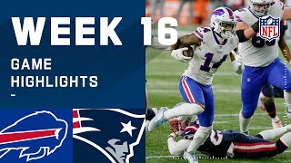 Bills vs Patriots Week 16 Highlights  NFL 2020 [upl. by Linders288]