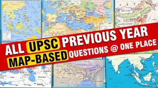 All Previous Year MAP Based Questions at one Place For UPSC Aspirants  UPSC CSE  OnlyIAS [upl. by Laehpar]