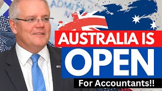 Australian is OPEN Immigration especially For Accountants  Australia Work Visa 2023 Updates [upl. by Nosnibor]