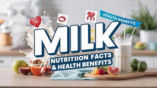 Nutrition Facts and Health Benefits of Milk [upl. by Rabkin]