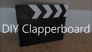 DIY Clapperboard [upl. by Navarro964]