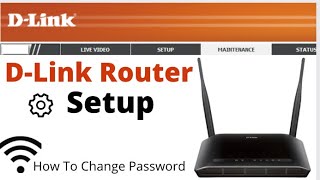 How To Configure DLink ADSL Modem  How To Configure Omantel DLink Adsl Modem Easy Setup [upl. by Tailor]