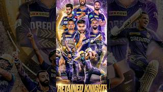 😕KKR IPL 2025 RETAINED PLAYERSBanupriya Nagaraj [upl. by Udela]