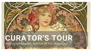 Curators Tour Alphonse Mucha [upl. by Lurleen]