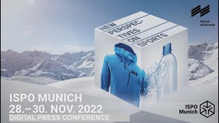 ISPO Munich Press Conference [upl. by Aekan]