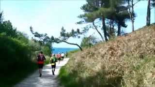 Trail Landes et Bruyères à Erquy [upl. by Yeslek]