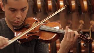 Amédée Diéudonné Mirecourt 1932  Violin Demonstration [upl. by Det]