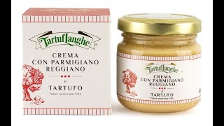 Tartuflanghe home recipes Parmigiano Reggiano Truffle Cream [upl. by Laeira]