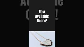 Pond Turtle Plastron Necklace  Sustainable Jewelry [upl. by Royd]