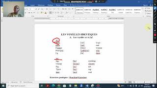 Les voyelles orales French oral vowels [upl. by Cirtap]