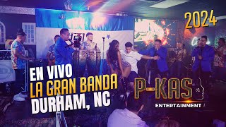 La Gran Banda En Vivo Rompiendo el cuero en Durham NC [upl. by Ldnek]