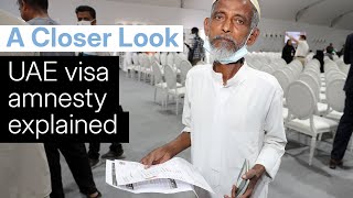 A Closer Look UAE visa amnesty explained [upl. by Llerral895]