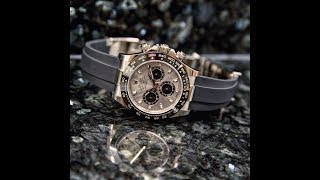 NEW Rolex Oysterflex Daytona in white gold 116519LN [upl. by Anoblav61]