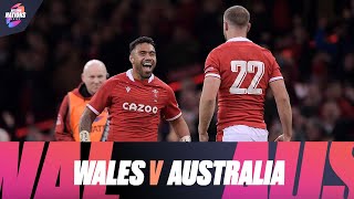 Wales v Australia  Extended Match Highlights  Autumn Nations Series [upl. by Birdt88]