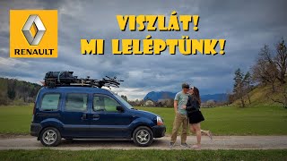 Renault Kangoo  micro camper  JÖHET A MENET [upl. by Valera]