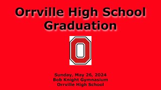 Orrville High School Graduation 2024 [upl. by Akener]