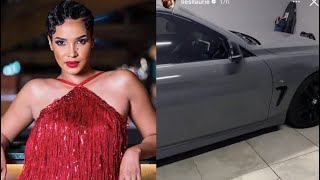 Liesl Laurie Mthombeni shows off her husband car [upl. by Nyram923]