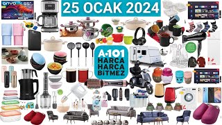 A101 25 OCAK 2024  RESMİ KATALOGDAN ✅  A101 İNDİRİMLERİ  A101 KAMPANYA  A101 Aktüel Ürünleri [upl. by Ahseim]