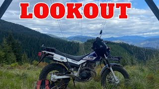 Yamaha TW200  Lookout Tower Exploration [upl. by Cida]