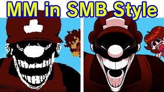 Friday Night Funkin VS MX  POWERDOWN and DEMISE SMB Style  Marios Madness V2 FNF Mod [upl. by Allemac]