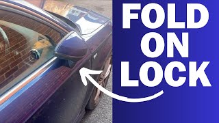 Set up Auto Folding Mirrors on Audi A3  IS IT POSSIBLE [upl. by Cigam726]