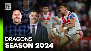 St George Illawarra Dragons The Year That Was  Matty Johns Podcast  Fox League [upl. by Remmer]