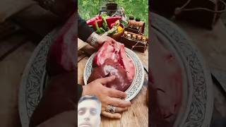 Id tog fogdog dfo food cooking steak outdoorcooking keşfet bushcraft bbq instral seafood [upl. by Attennaj]